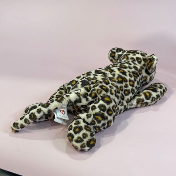 Ty Beanie Baby Babies Freckles No Tag Leopard 1996 PE Pellets Stuffed EUC 9” - Picture 5 of 10